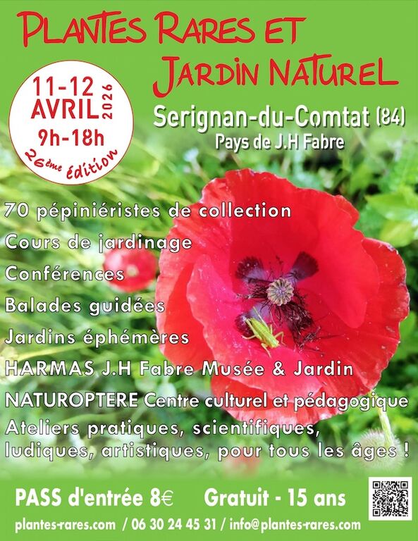 Foire aux plantes ; plants d'olivier, fête des plantes, achat oliviers, fête de l'oliviers, Plantes rares et jardin naturel, serignan-du-comtat